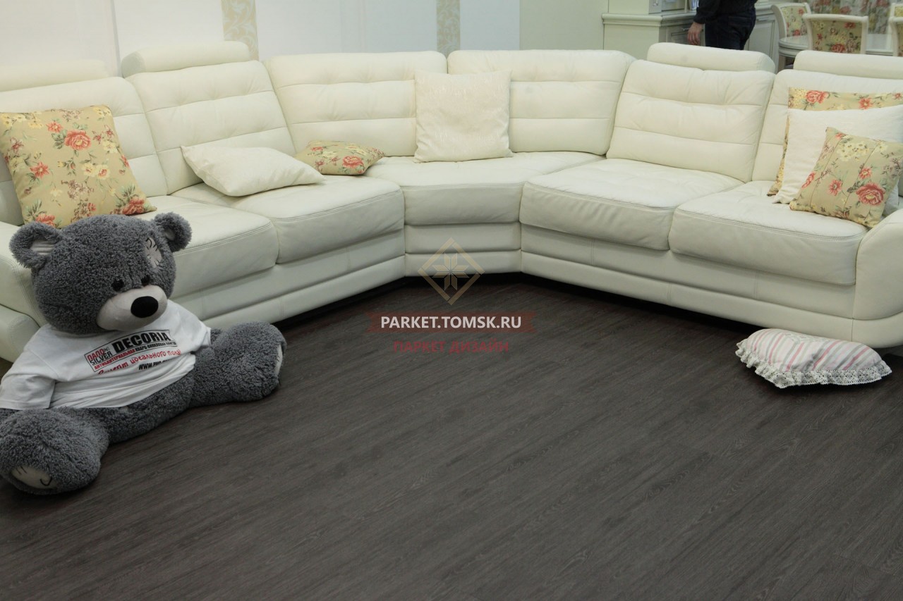 ПВХ-плитка, мармолеум Decoria Дуб Гранд